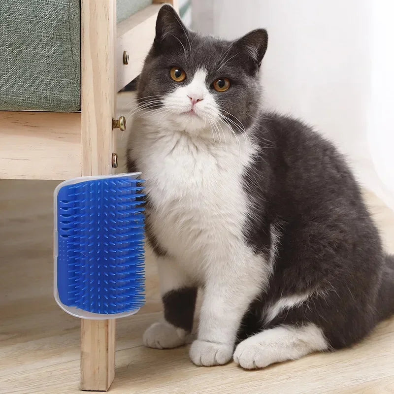 Zelfverzorgingsborstel voor katten